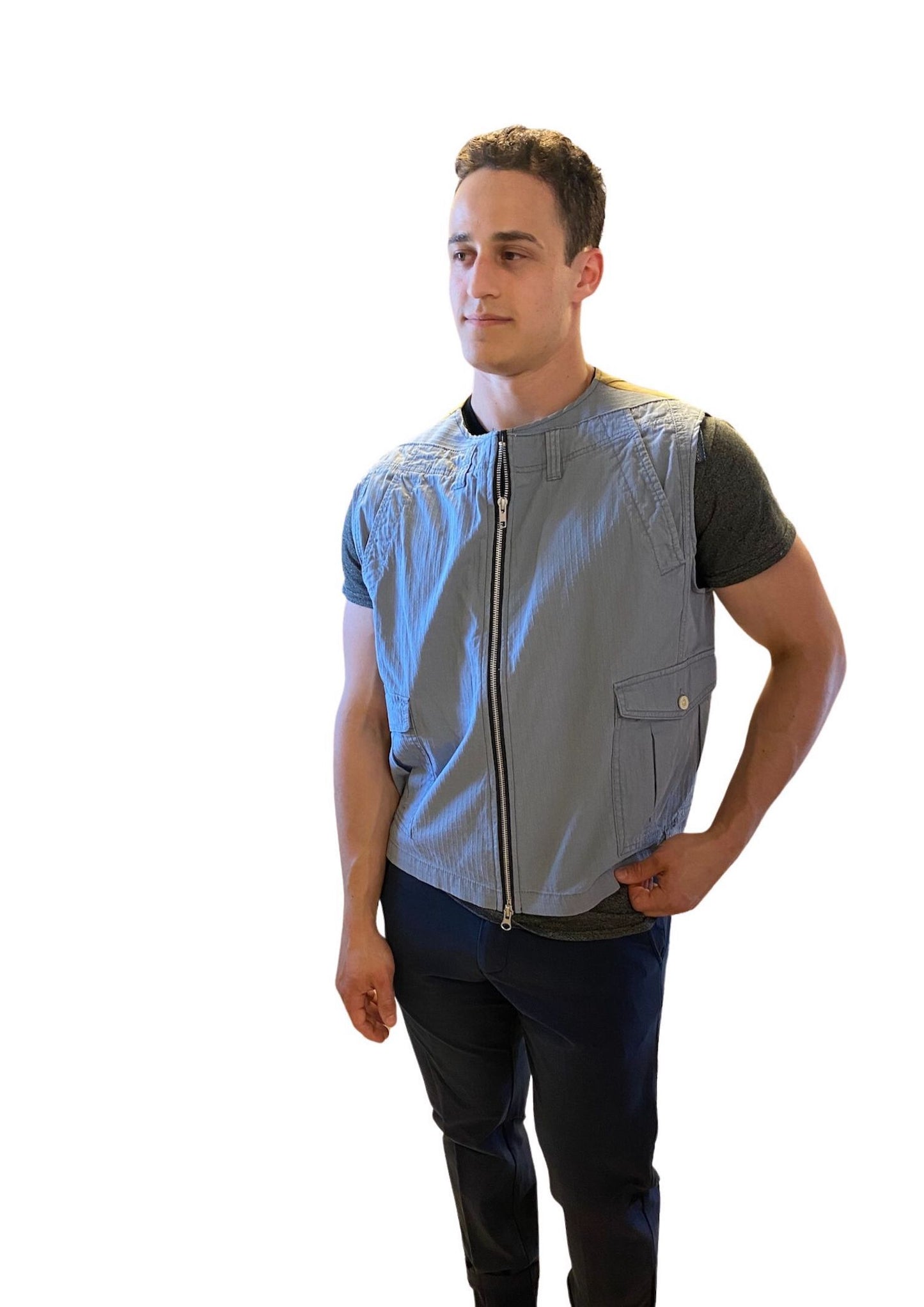 Mens Upcycle Vest